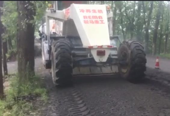 WR450，水穩(wěn)路基施工